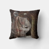 SlipperyJoeの筋肉の幽霊石の薄暗い点灯のトンネル クッション (裏面)