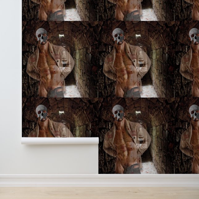 SlipperyJoeの筋肉の幽霊石の薄暗い点灯のトンネル 壁紙 (アプリケーション)