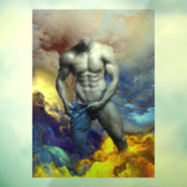 SlipperyJoeの筋肉質な男の体型は蒸し暑いシャトル ウィンドウサイン (シート3)