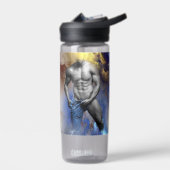 SlipperyJoeの筋肉質な男の体型は蒸し暑いシャトル ウォーターボトル (左面)