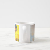 SlipperyJoeの筋肉質な男の体型は蒸し暑いシャトル エスプレッソカップ (裏面)