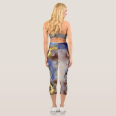 SlipperyJoeの筋肉質な男の体型は蒸し暑いシャトル カプリレギンス (裏面)