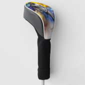 SlipperyJoeの筋肉質な男の体型は蒸し暑いシャトル ゴルフヘッドカバー (アングル)