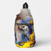 SlipperyJoeの筋肉質な男の体型は蒸し暑いシャトル スリングバッグ (正面)