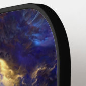 SlipperyJoeの筋肉質な男の体型は蒸し暑いシャトル ピックルボールラケット (左詳細)