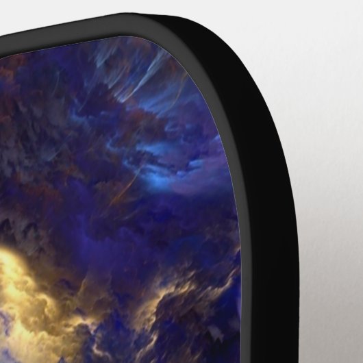 SlipperyJoeの筋肉質な男の体型は蒸し暑いシャトル ピックルボールラケット (左詳細)