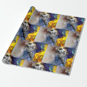 SlipperyJoeの筋肉質な男の体型は蒸し暑いシャトル ラッピングペーパー (アンロールド)