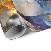 SlipperyJoeの筋肉質な男の体型は蒸し暑いシャトル ラッピングペーパー (ロールコーナー)