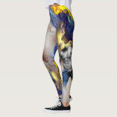 SlipperyJoeの筋肉質な男の体型は蒸し暑いシャトル レギンス (左)