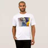 SlipperyJoeの筋肉質な男の体型は蒸し暑いシャトル Tシャツ (正面フル)