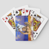 SlipperyJoeの筋肉質な男性は6パックのジムのトレーニングを膨らませる トランプ (裏面)