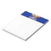 SlipperyJoeの筋肉質な男性は6パックのジムのトレーニングを膨らませる ノートパッド (回転)