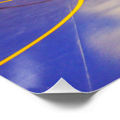 SlipperyJoeの筋肉質な男性は6パックのジムのトレーニングを膨らませる ポスター (コーナー)