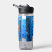 SlipperyJoeの筋肉質な男性シルクのない6パック体操 ウォーターボトル (右面)