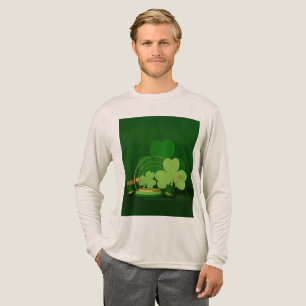 SlipperyJoeの聖パトリックの日のテーマのレプリコーン トライブレンドTシャツ