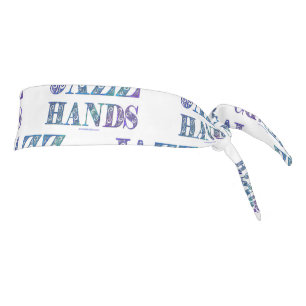 SlipperyJoeの芸術的Jazz Hands 鮮やか colors d タイヘッドバンド