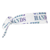 SlipperyJoeの芸術的Jazz Hands 鮮やか colors d タイヘッドバンド (回転270)