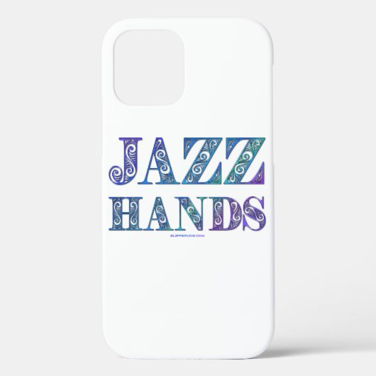 SlipperyJoeの芸術的Jazz Hands 鮮やか colors d Case-Mate iPhoneケース (裏面)