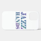 SlipperyJoeの芸術的Jazz Hands 鮮やか colors d Case-Mate iPhoneケース (裏面 (横))