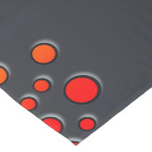 SlipperyJoeの落書きラブワード虹グラデーション ショートテーブルランナー (コーナー)