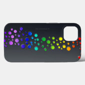 SlipperyJoeの落書きラブワード虹グラデーション Case-Mate iPhoneケース (裏面 (横))