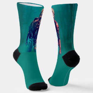 SlipperyJoeの血ゾンビの森ハロウィンミストf ソックス