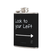 SlipperyJoeの見た目の離れ真っ白い矢印のPL フラスク (左)