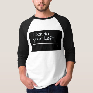 SlipperyJoeの見た目の離れ真っ白い矢印のPL Tシャツ