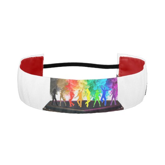 SlipperyJoeの踊りプライドシャドウゲイギフトアルティ アスレチックヘッドバンド (正面)