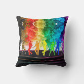 SlipperyJoeの踊りプライドシャドウゲイギフトアルティ クッション (裏面)