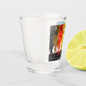 SlipperyJoeの踊りプライドシャドウゲイギフトアルティ ショットグラス (左)