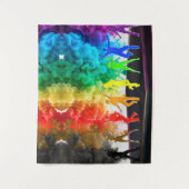 SlipperyJoeの踊りプライドシャドウゲイギフトアルティ タペストリー (正面)