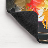 SlipperyJoeの踊りプライドシャドウゲイギフトアルティ マウスパッド (コーナー)