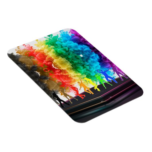 SlipperyJoeの踊りプライドシャドウゲイギフトアルティ マグネット (右側)