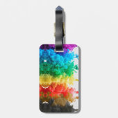 SlipperyJoeの踊りプライドシャドウゲイギフトアルティ ラゲッジタグ (裏面縦)