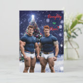 SlipperyJoeの雪のクリスマスツリー シーズンカード (スタンド正面)