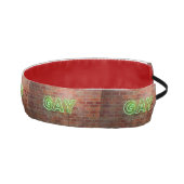 SlipperyJoeの鮮やかなネオン ゲイ サイン 緑のレンガ アスレチックヘッドバンド (右)