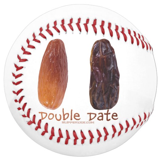 SlipperyJoeの2つの日付しわだらけのプルーン ソフトボール (正面左)