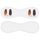 SlipperyJoeの2つの日付しわだらけのプルーン ソフトボール (パネル)