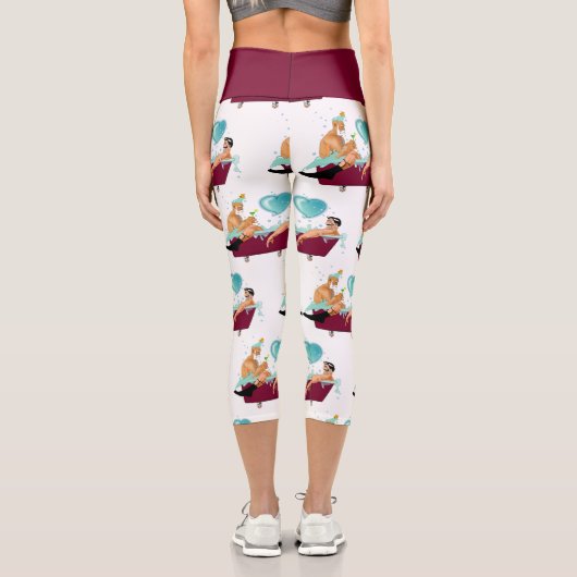 SlipperyJoeの2人のゲイ男性は漫画の浴槽soaを愛している カプリレギンス (裏面)