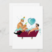 SlipperyJoeの2人のゲイ男性は漫画の浴槽soaを愛している シーズンカード (正面/裏面)