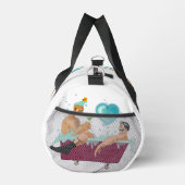 SlipperyJoeの2人のゲイ男性は漫画の浴槽soaを愛している ダッフルバッグ (右)