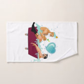 SlipperyJoeの2人のゲイ男性は漫画の浴槽soaを愛している バスタオルセット (ハンドタオル)