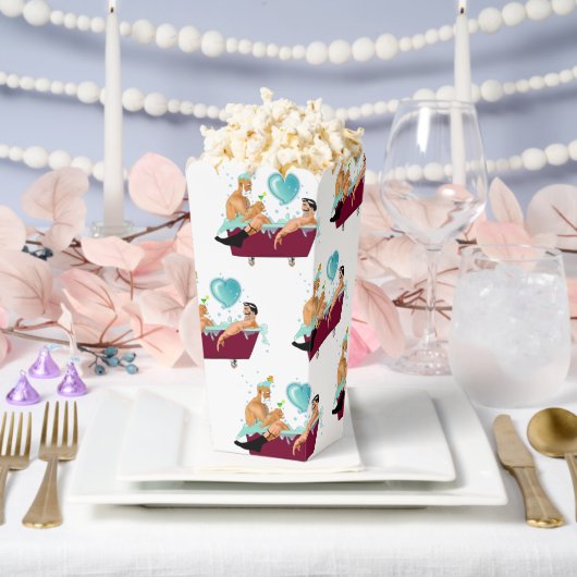 SlipperyJoeの2人のゲイ男性は漫画の浴槽soaを愛している フェイバーボックス (ウェディング)