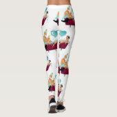 SlipperyJoeの2人のゲイ男性は漫画の浴槽soaを愛している レギンス (裏面)