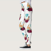 SlipperyJoeの2人のゲイ男性は漫画の浴槽soaを愛している レギンス (左)