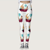 SlipperyJoeの2人のゲイ男性は漫画の浴槽soaを愛している レギンス (正面)