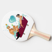 SlipperyJoeの2人のゲイ男性は漫画の浴槽soaを愛している 卓球ラケット (横)