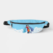 SlipperyJoeの2人のスーパーヒーローキスをするカー飛んでいるト ファニーパック (正面)