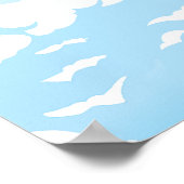 SlipperyJoeの2人のスーパーヒーローキスをするカー飛んでいるト ポスター (角)